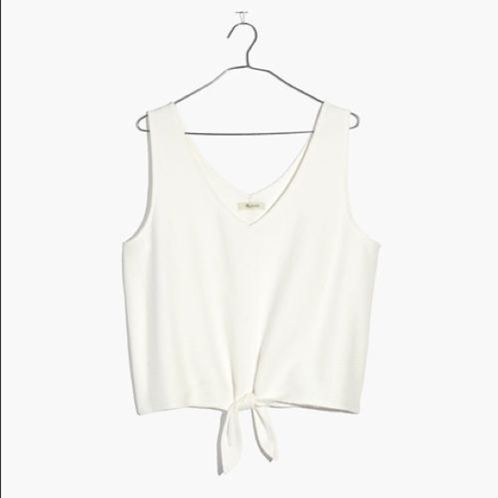 Women's Cropped Madewell Cotton Tank